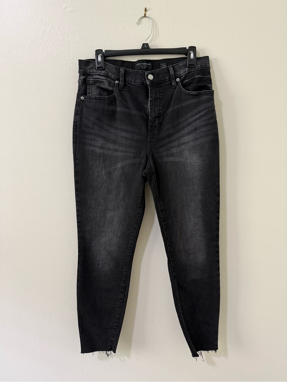 Lucky Brand Women’s Black Skinny Jeans sz 10